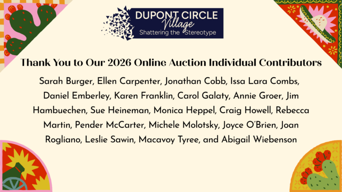 2026 Online Auction Individual Contributors